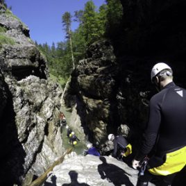 Canyoning in den bayerischen Voralpen